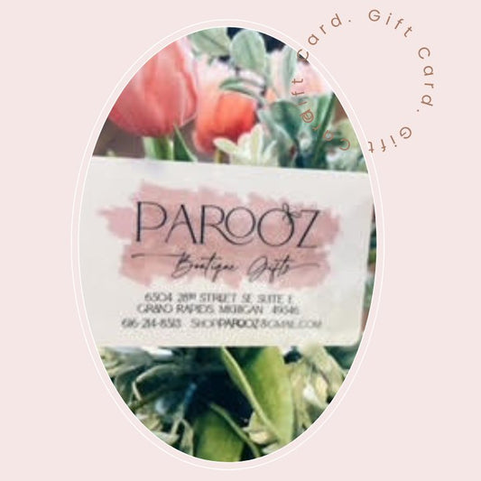 Parooz Boutique Gifts Gift Card