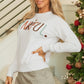 White Thankful Ivory Embroidered Sweater