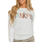 White Thankful Ivory Embroidered Sweater