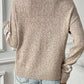 Star Round Neck Dropped Shoulder Sweater