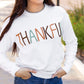 White Thankful Ivory Embroidered Sweater