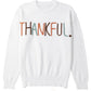 White Thankful Ivory Embroidered Sweater